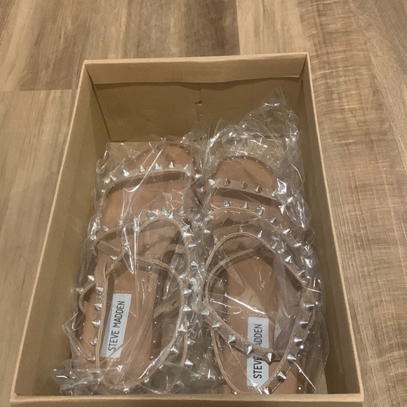 Steve Madden Transport Studded Strappy Sandal - Picture 9 of 9